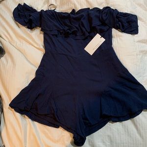 Navy romper Cotton Candy LA size M